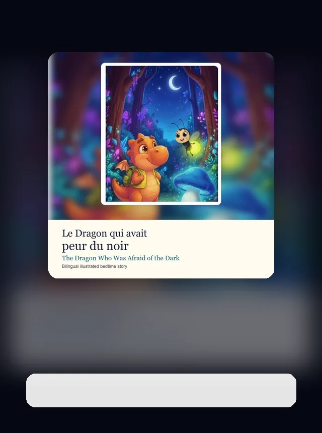 Illustration de la fable Le Dragon et le Noir
