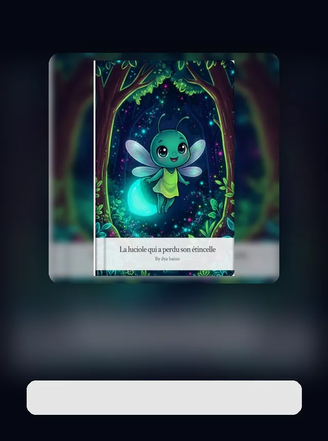 Illustration de la fable La Luciole sans Étincelle