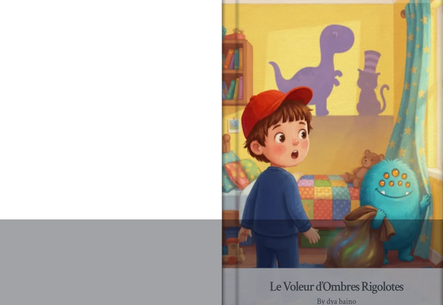 Illustration de la fable Le Voleur d’Ombres Rigolotes